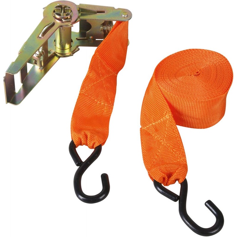 SupaTool Heavy Duty Ratchet Tie Down 20ft x 2 (Length: 6m Width: 50mm)