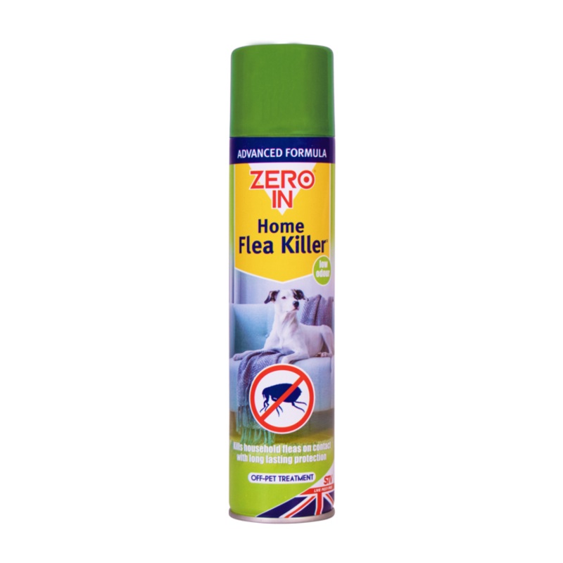 Zero In Home Flea Spray|300ml Aerosol|500ml