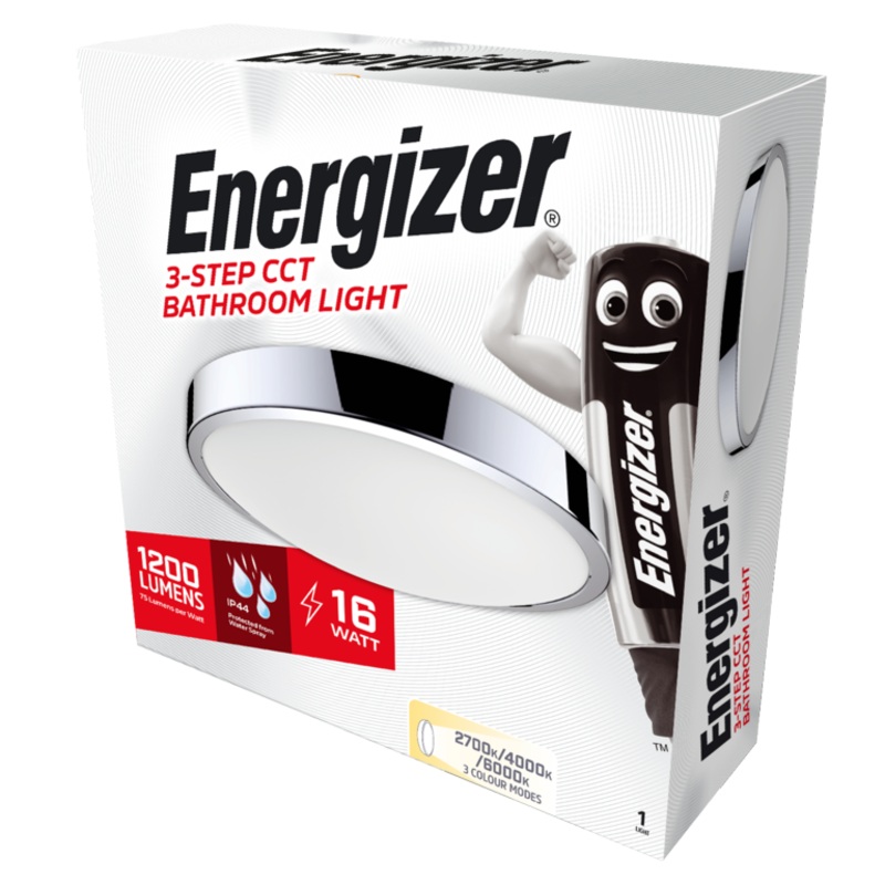 Energizer IP44 CCT Bathroom Light