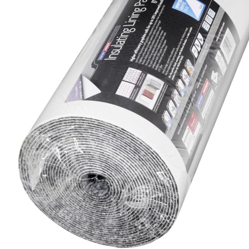 Erfurt Insulating Graphite Plus 7.5m x 50cm 3.75m Coverage