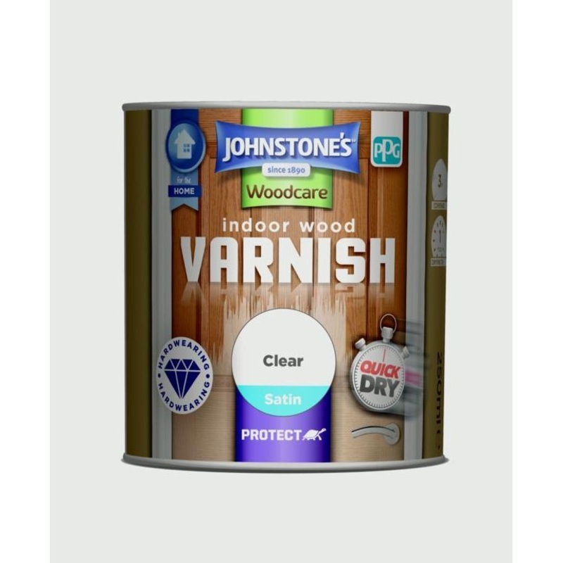 Johnstone’s Indoor Wood Varnish – Clear Satin