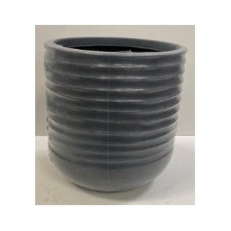 Kaemingk Jamie Plastic Planter Grey
