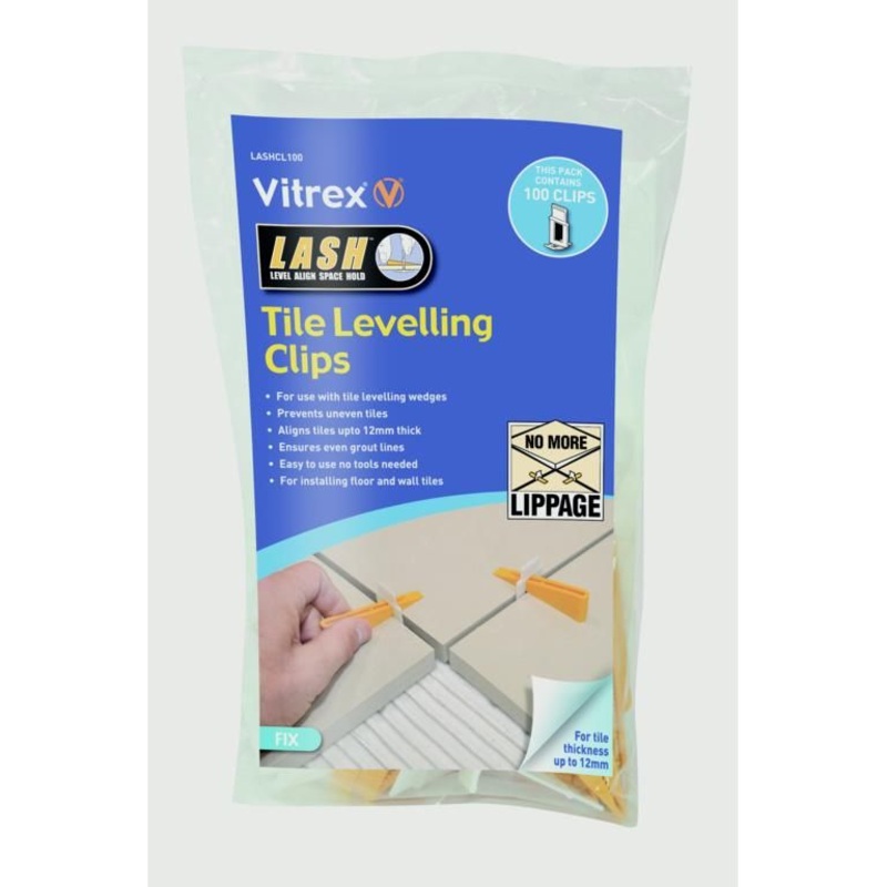 Vitrex LASH Clips  Pack of 100