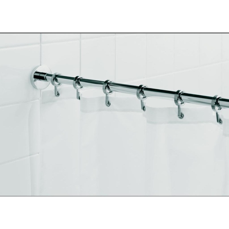 Croydex Luxury Round Rod|Chrome