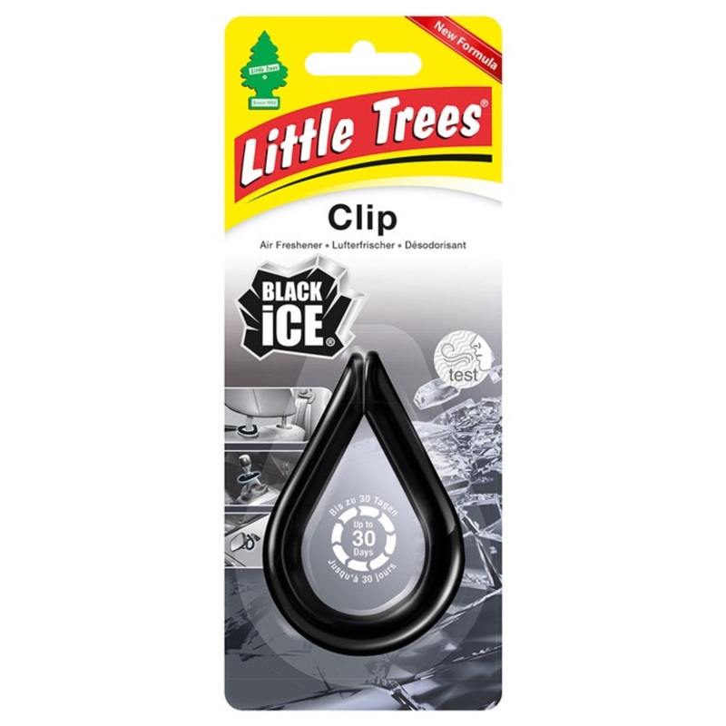 Saxon Little Trees Clip|Black Ice|New Car Scent|Vanilla