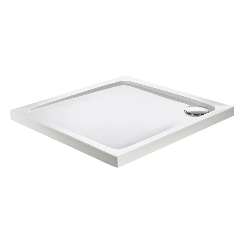 SP Unity White Slim Shower Tray