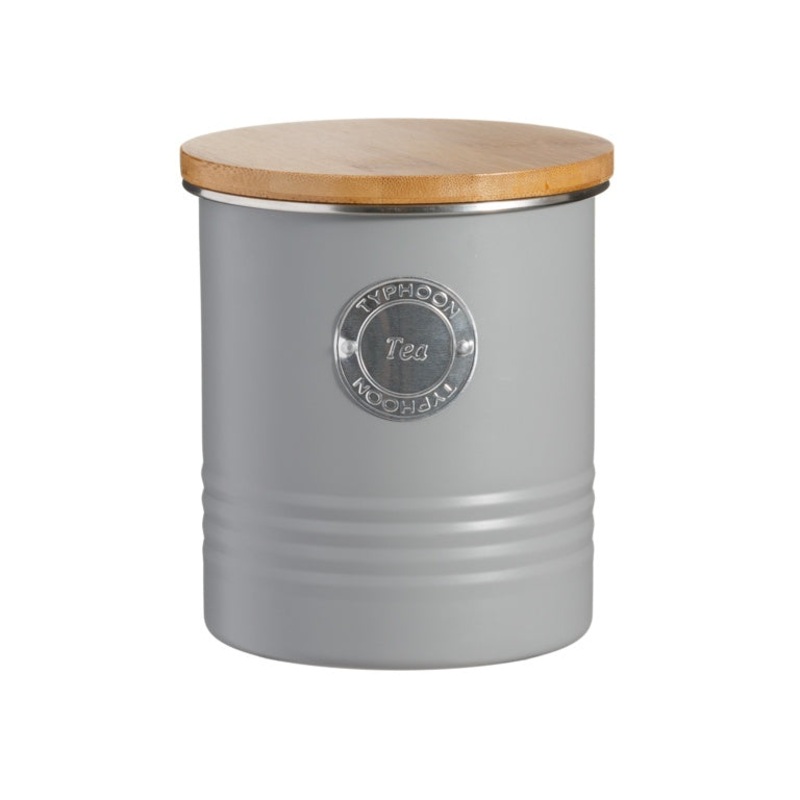 Typhoon Living Tea Canister  Grey