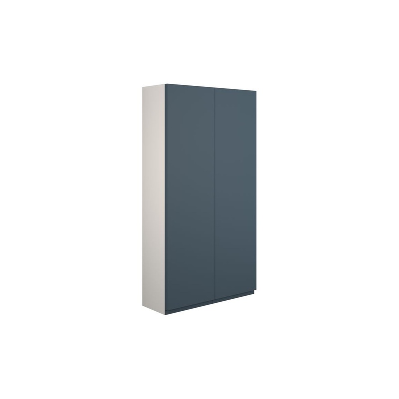 Camil 600mm Slim 2 Door Storage Unit – Matt Arley Blue