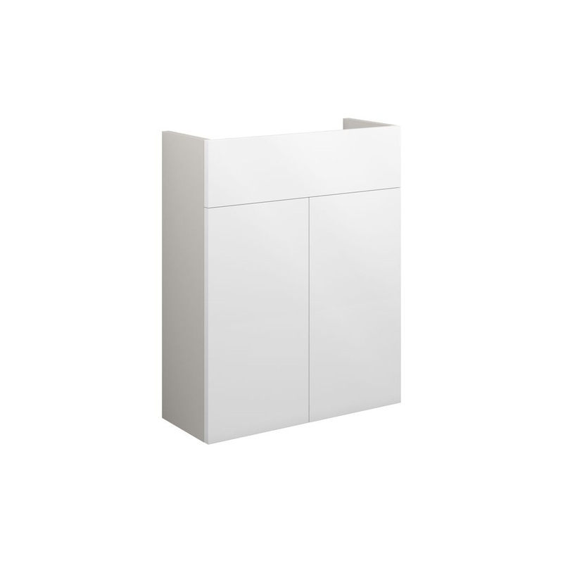 Paddock 500mm Slim Basin Unit – White Gloss