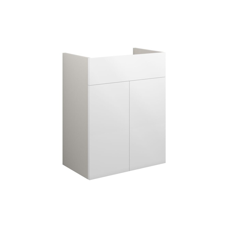 Paddock 500mm Standard Basin Unit – White Gloss