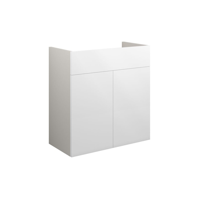 Paddock 600mm Standard Basin Unit – White Gloss