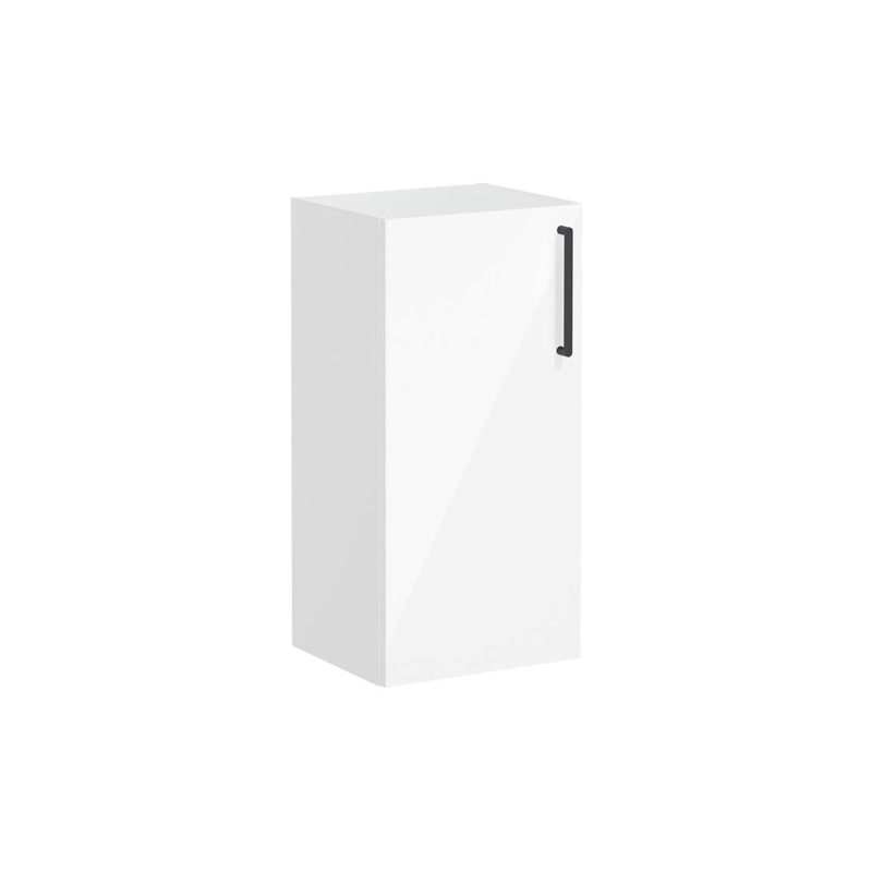 VitrA Root Flat 40cm 1 Door Lower/Base Unit (LH Hinge) – High Gloss White