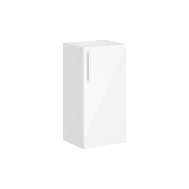 VitrA Root Flat 40cm 1 Door Lower/Base Unit (RH Hinge) – High Gloss White