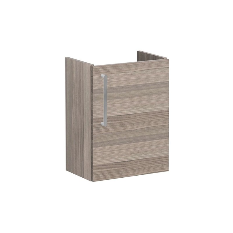 VitrA Root Flat 40cm 1 Door Wall Hung Slim Washbasin Unit (RH Hinge) – Cordoba
