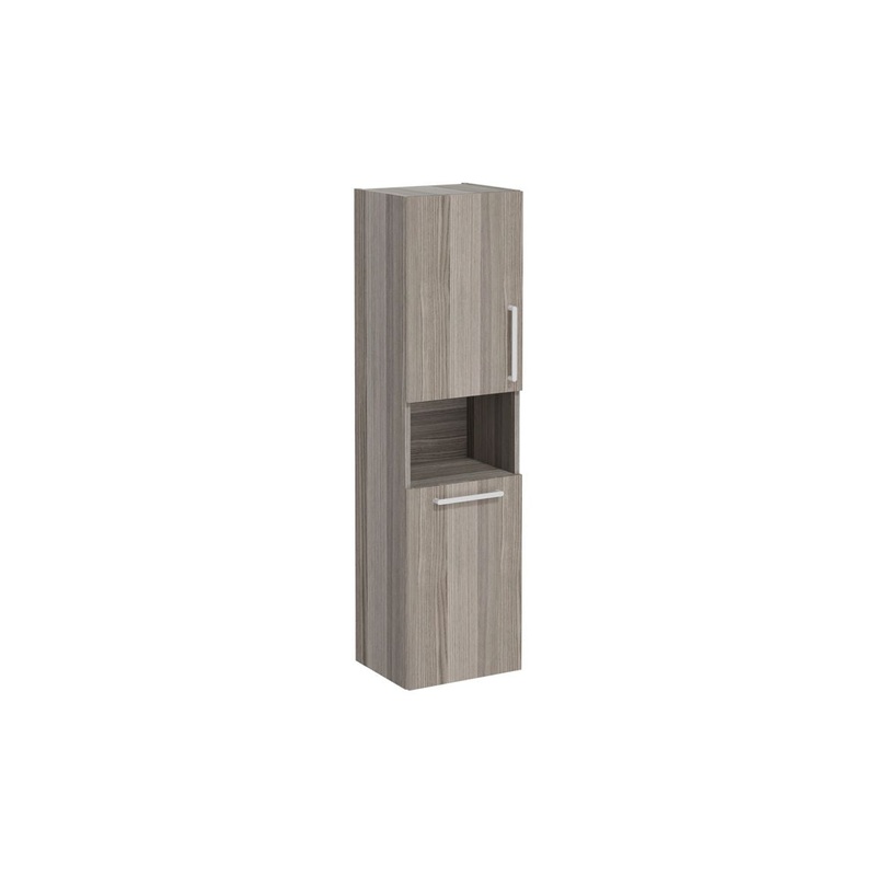 VitrA Root Flat 40cm 2 Door Semi-Tall Unit w/Laundry Basket (LH Hinge) – Cordoba