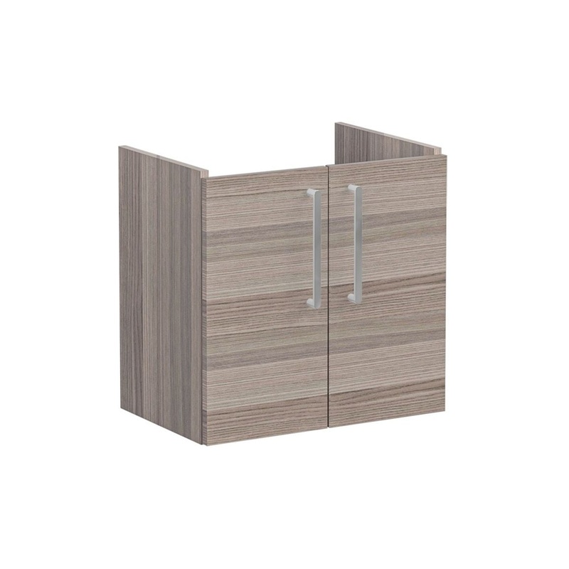 VitrA Root Flat 60cm 2 Door Wall Hung Slim Washbasin Unit – Cordoba