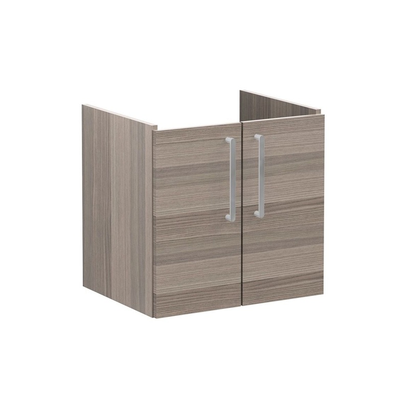 VitrA Root Flat 60cm 2 Door Wall Hung Washbasin Unit – Cordoba