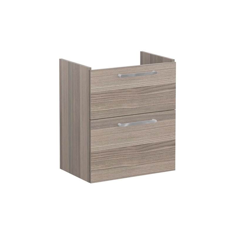 VitrA Root Flat 60cm 2 Drawer Slim Washbasin Unit – Cordoba