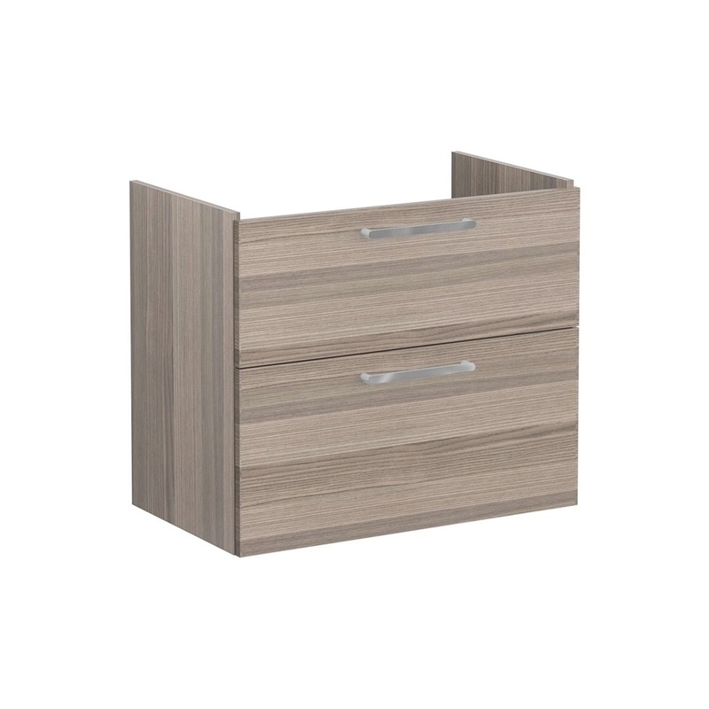 VitrA Root Flat 80cm 2 Drawer Washbasin Unit – Cordoba