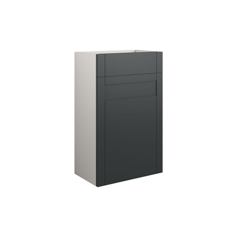 Clarence 500mm Standard WC Unit – Matt Graphite Grey