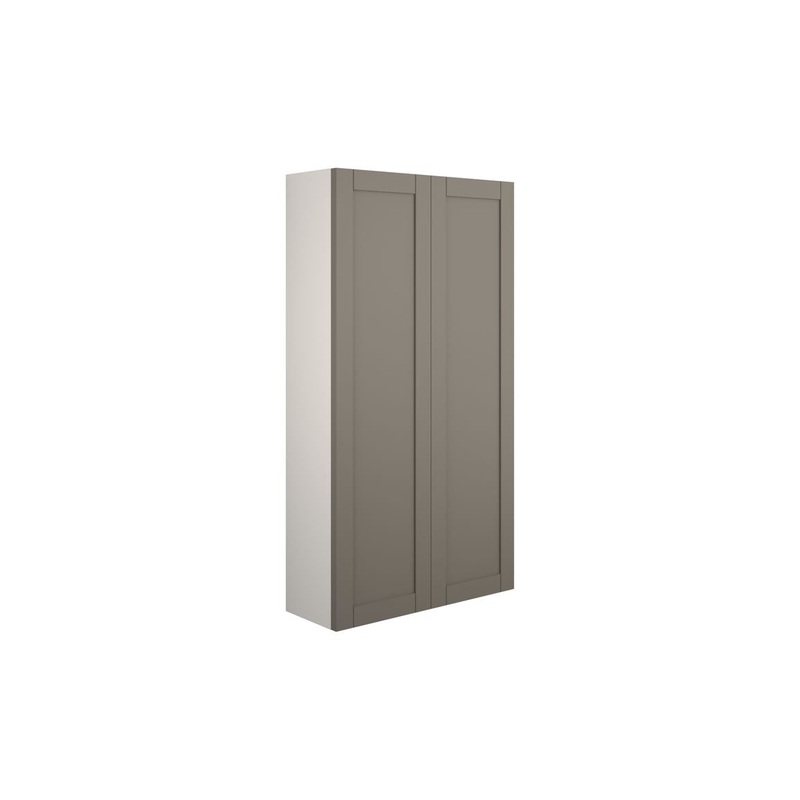 Clarence 600mm Slim 2 Door Storage Unit – Matt Stone