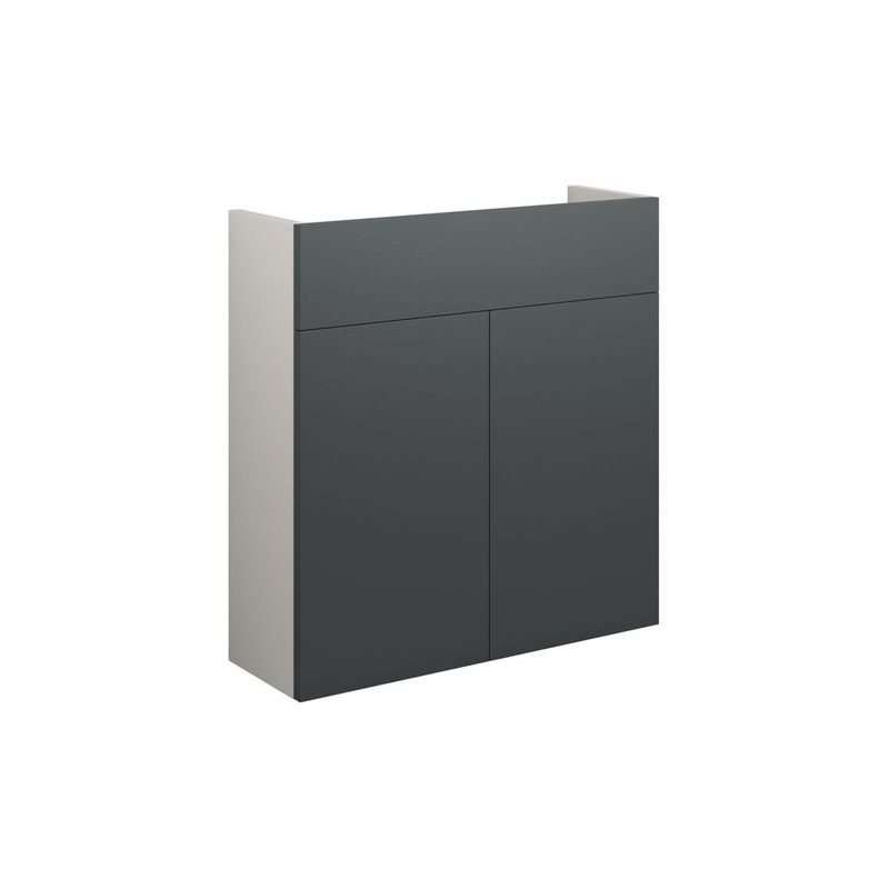 Paddock 600mm Slim Basin Unit – Matt Graphite Grey