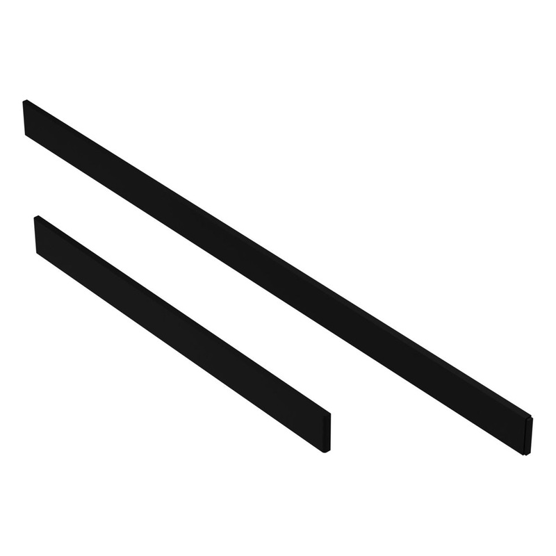 Tray Riser Set for 40mm Low Profile Rectangular (1400-1700mm) – Matt Black