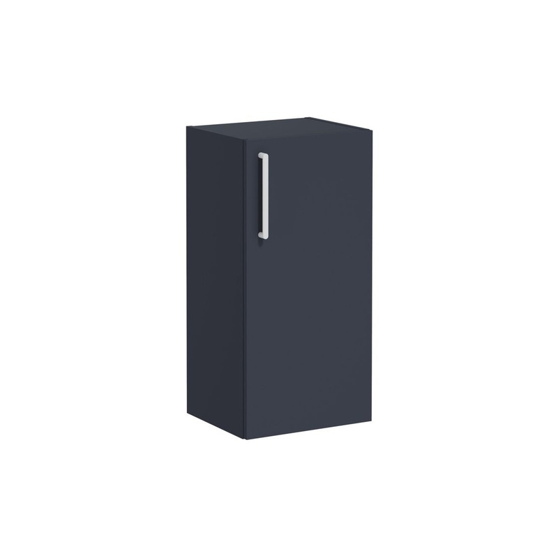 VitrA Root Flat 40cm 1 Door Lower/Base Unit (RH Hinge) – Matt Dark Blue