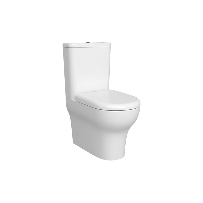 VitrA Zentrum SmoothFlush Fully Shrouded Close Coupled Pan Only – White