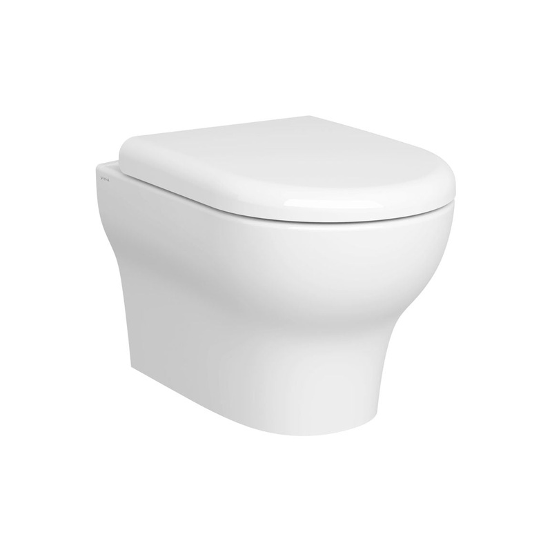 VitrA Zentrum SmoothFlush Wall Hung Pan Only (Hidden Fix) – White