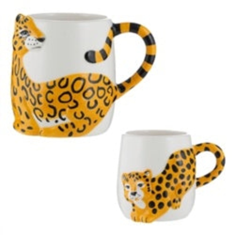 Price & Kensington Mugs Set 2 Cheetah