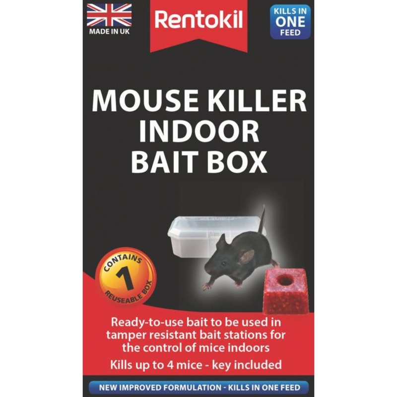 Rentokil Mouse Killer Bait Box