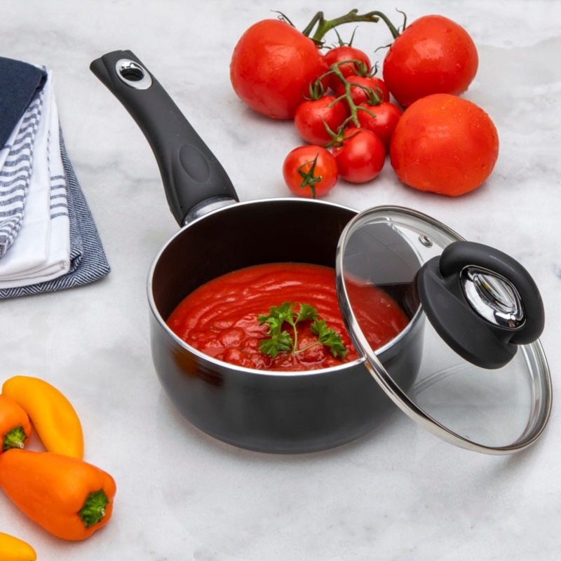 Pendeford Non Stick Saucepan|16cm|18cm|20cm