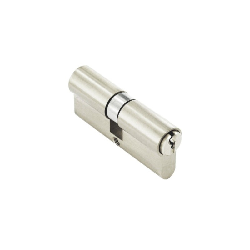 Securit Nickel Euro Cylinder|40 x 55mm – Pack of 5|40 x 60mm – Pack of 5|40 x 45mm – Pack of 5|45 x 45mm – Pack of 5