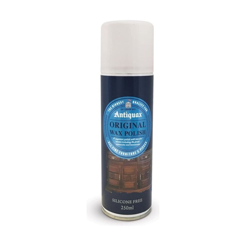 Antiquax Original Wax Polish|250ml Aerosol|Brown – 100ml|100ml