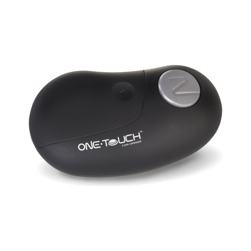 Culinare One Touch Can Opener|Black|White