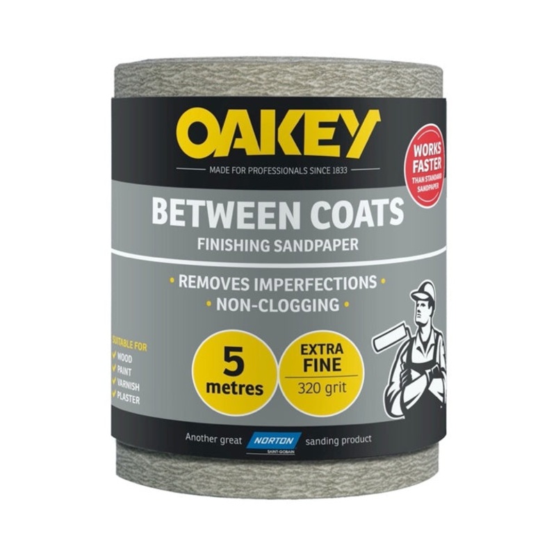 Norton Oakey Between Coats Rolls – 5m x 115mm