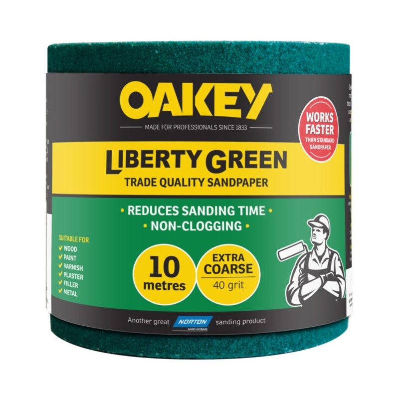 Norton Oakey Liberty Green Rolls – 10m x 115mm