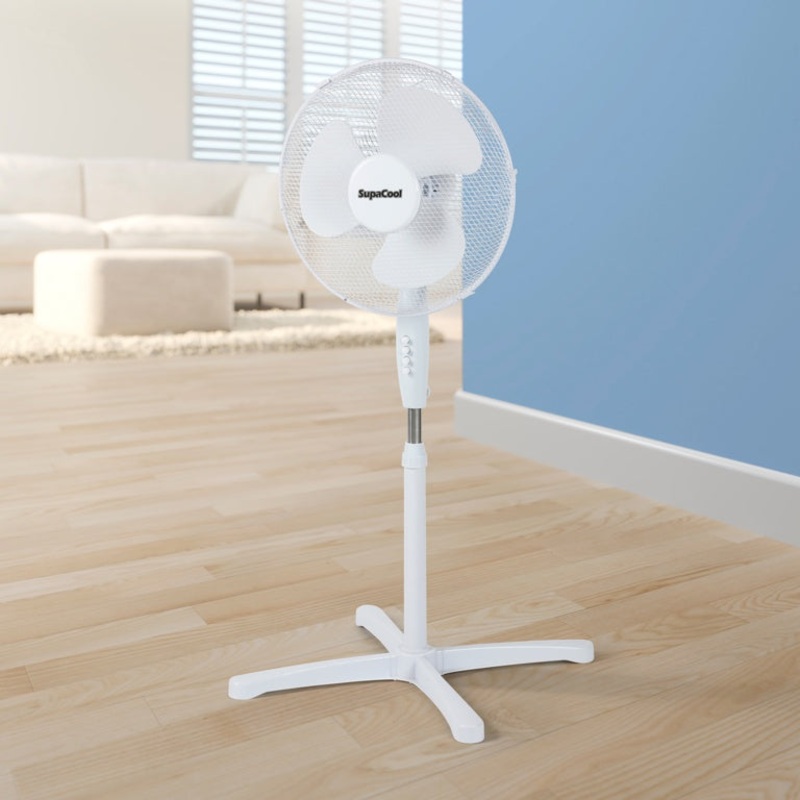 SupaCool Oscillating Stand Fan 16