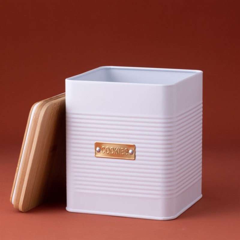 Typhoon Otto Square Cookie Storage  White