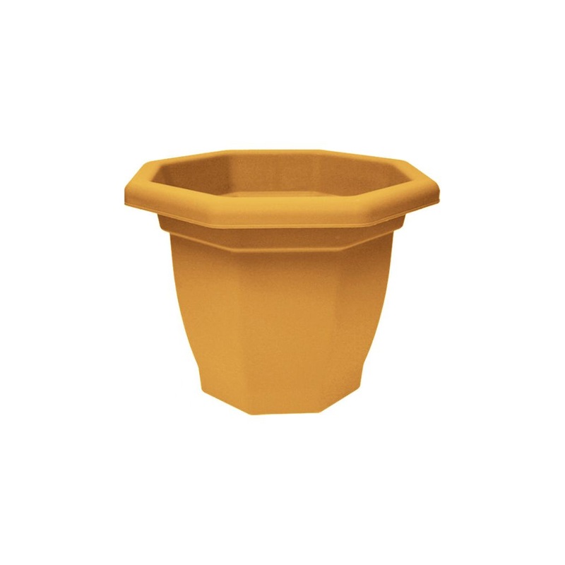 Winchester Octagonal Planter  50cm Terracotta