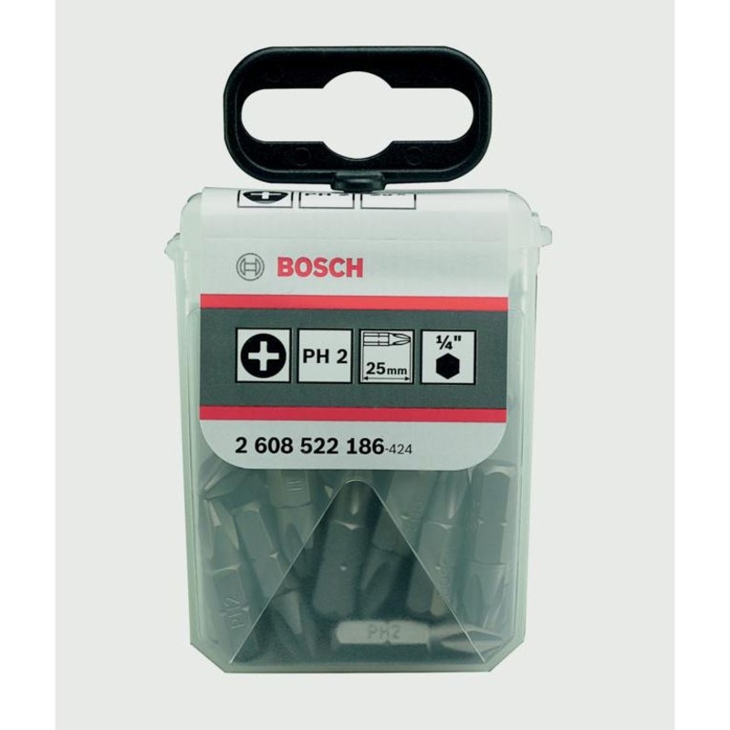 Bosch PH2 Screwdriver Bit Set|25 Pack