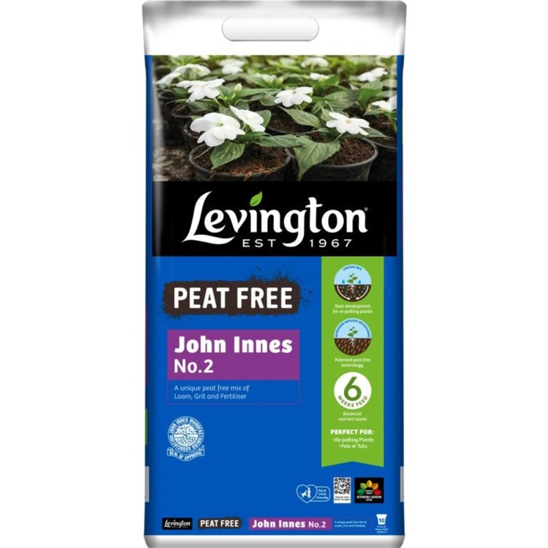 Levington Peat Free John Innes No 2 Compost