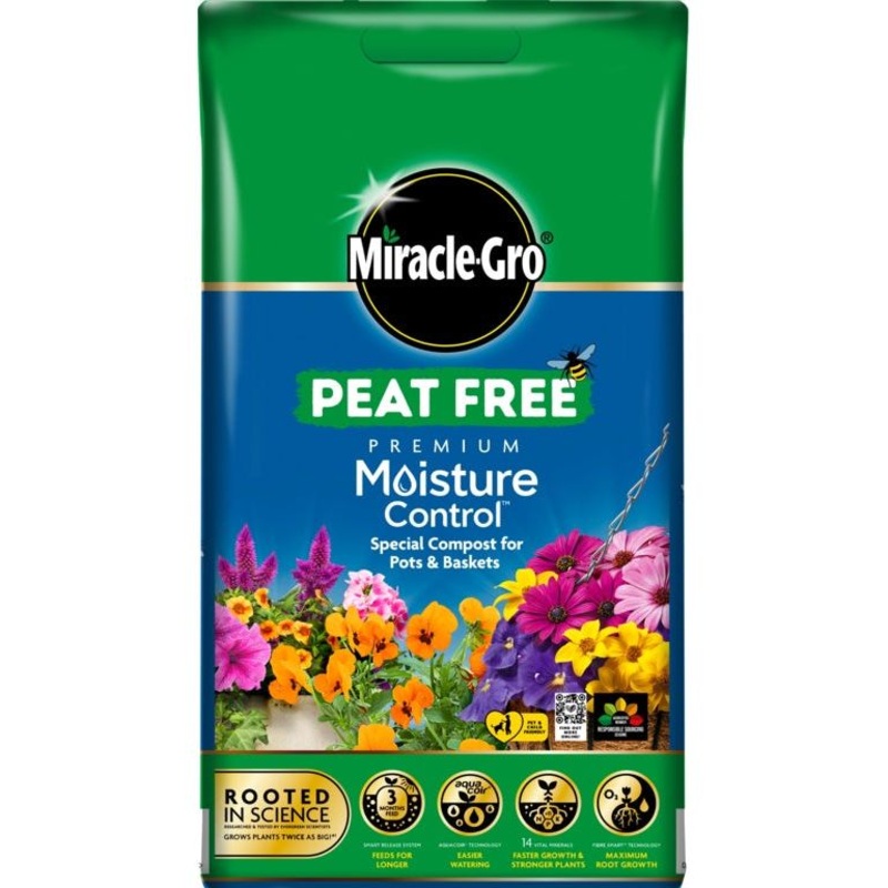 Miracle-Gro Peat Free Moisture Control