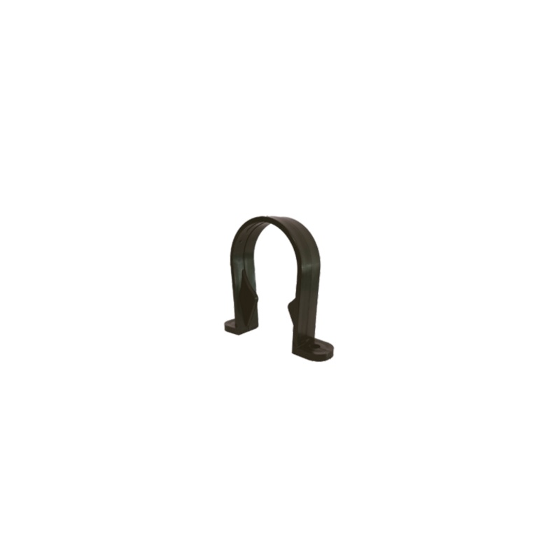 Davant Pipe Clip Black Pack 10