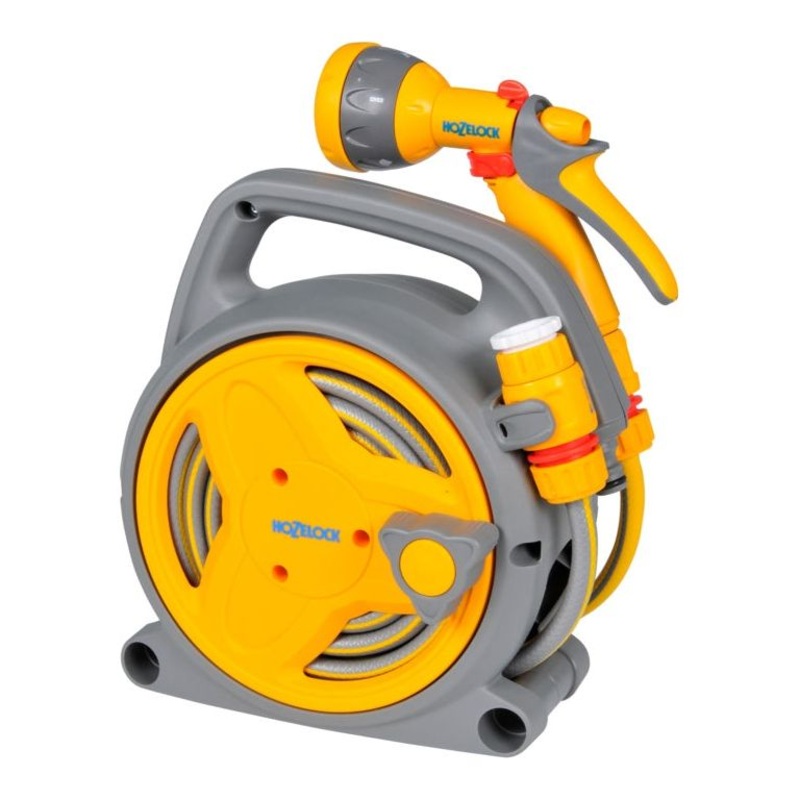 Hozelock Pico Reel With Hose/Fittings Spray Gun