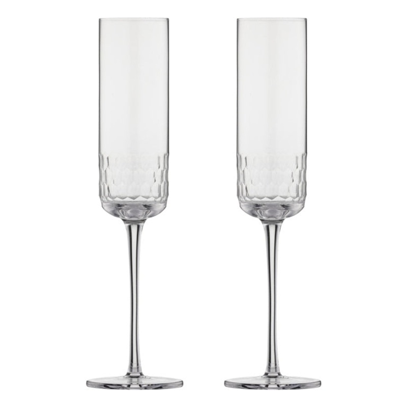 Ravenhead Pisa Flute Glasses|Set Of 2