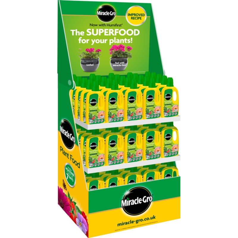 Miracle-Gro Pour & Feed RTU Display Unit