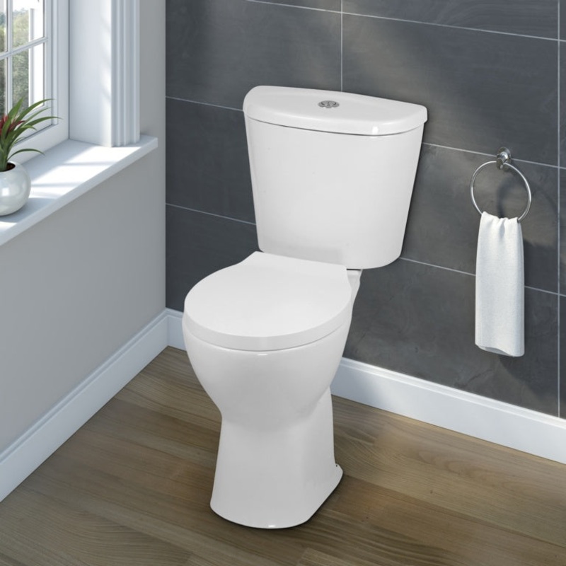 SP Pure Comfort Height One Box Toilet, Seat and Cistern W: 360mm H: 865mm D: 620mm