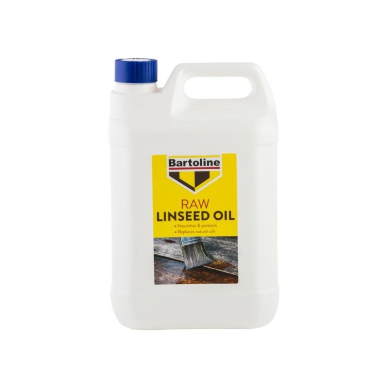 Bartoline Raw Linseed Oil|5L|500ml